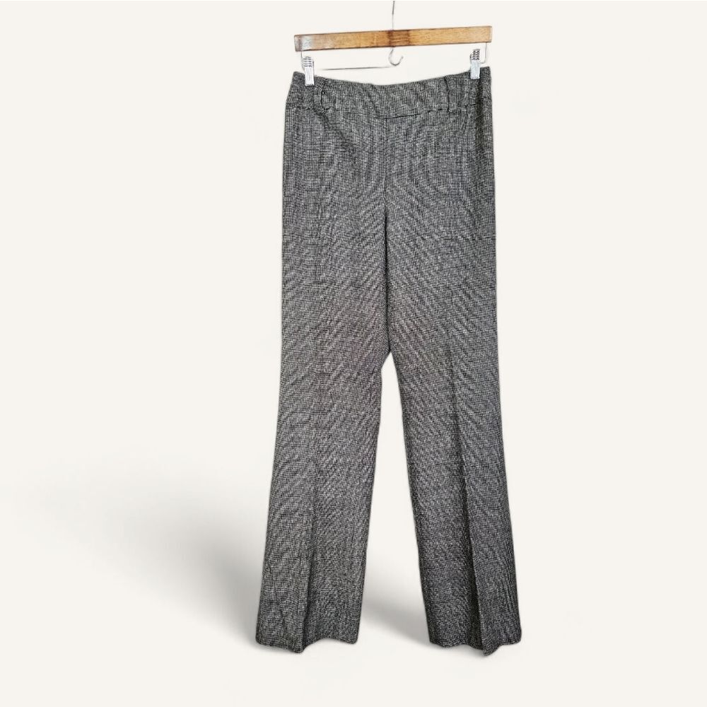 Vintage Carlisle Wool Blend High Waisted Tweed Knit Wide Leg Pants Trousers 6